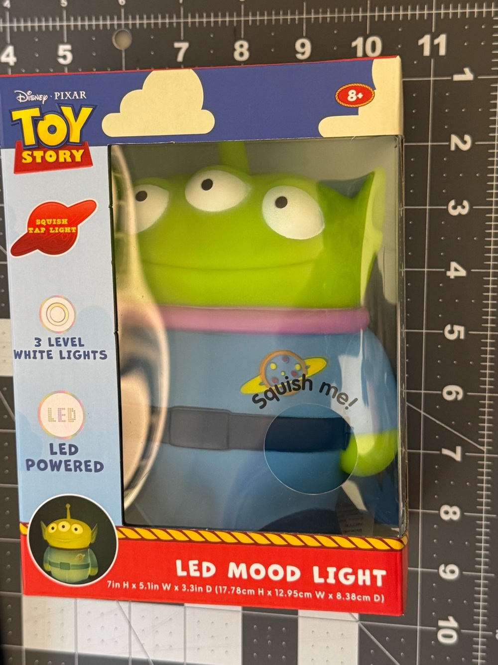 Toy Story Pizza Planeta Lamp Green Alien LED Mood Light